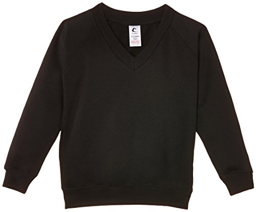Trutex Limited 260G - Sweat-shirt - Uni - Mixte, Noir, 2-3 ans
