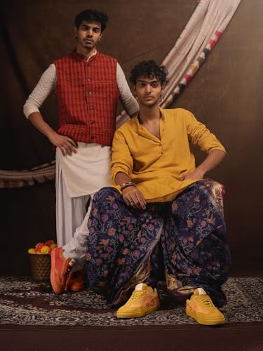 Image of Bacca Bucci Men Rangreza Sneakers for Indian Festive and Ethnic Wear