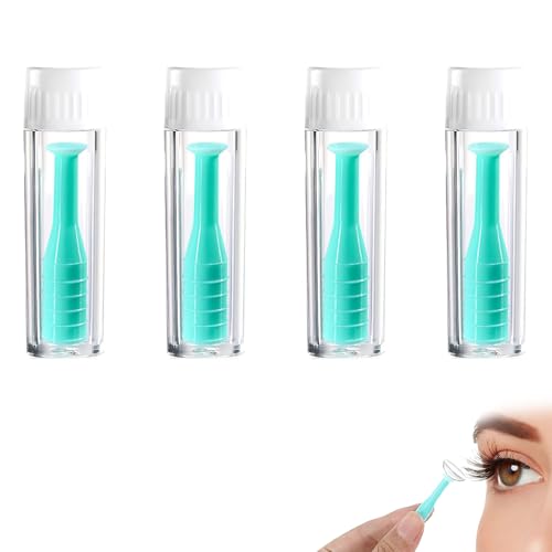 4 Stücke Kontaktlinsen Einsetzhilfe,Weiche Kontaktlinsen Entferner,Kontaktlinsen Entferner Weiche Linsen,Kontaktlinsen Hilfe Zum Einsetzen,Kontaktlinsensauger,Fur Reisen Und Alltag