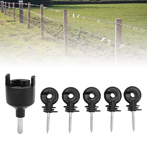 Isolatore per Recinzione Elettrica, 50 Pezzi