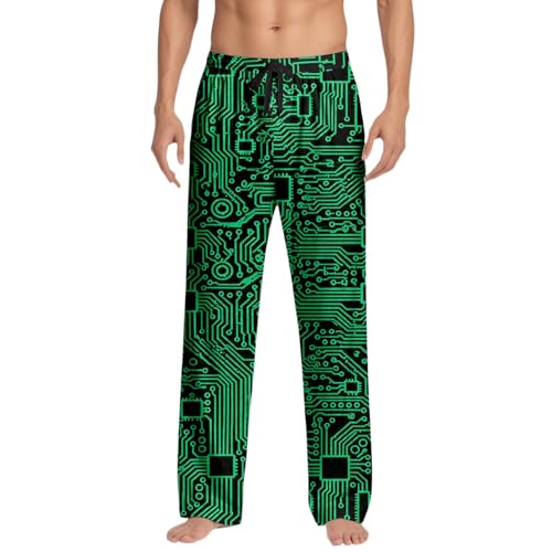 WWricotta Pantalones temáticos con Estampado navideño para un Look Relajado y cómodo. Diseño Festivo, Suave y Confortable. ¡La Idea