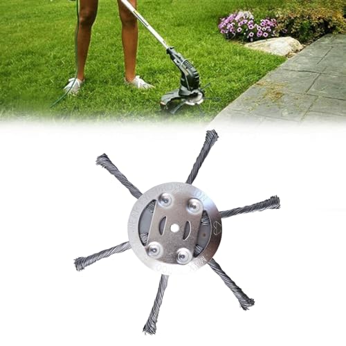 2026 New Steel Wire Grass Trimmer Head for 5mm Aperture, Upgrade String Trimmer Replacement Head,...