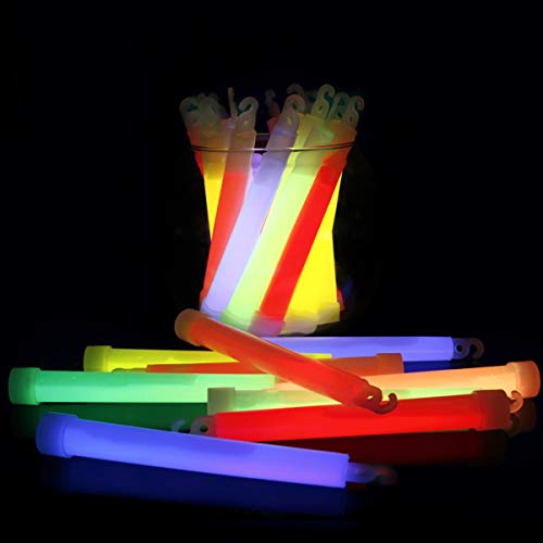 Bastões Neon de Luz Química para Emergências - Lightstick para Camping Mergulho - Glow Sticks Person