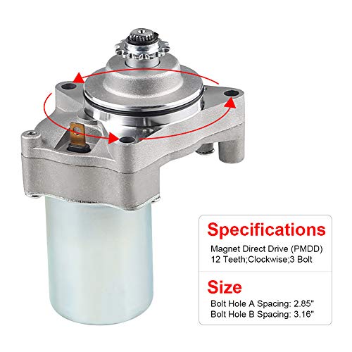 image for WATERWICH Starter Compatible with Tao Tao 125cc 110cc-50cc ATV Coolste