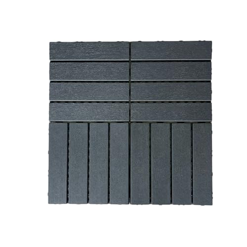 Xinghanzhenxuan 44 Pack Plastic Interlocking Deck Tiles