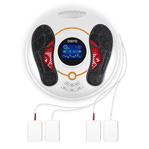 EMS Foot Massager Machine Foot Circulation Devices for Neuropathy-Improves Circulation, Reduces Swelling, Alleviates Feet and Legs Pain