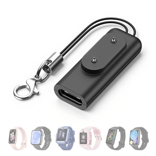 Image of ZORBES Compatible Watch Charging Adapter, USB C Two Pin Charger, Lanyard