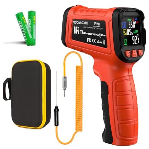 MOONASCEND Infrared Thermometer Gun