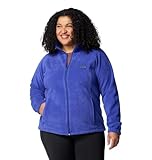 Columbia Womens Benton Springs Full Zip Fleece Jacket, Clematis Blue, X-Small