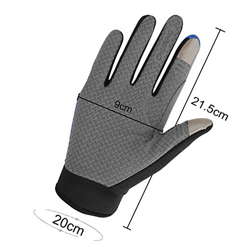 Image of Summer Cooling Cycling Gloves Full Finger Touch Screen for Women Men Breathable Non-slip Motorcycle Mountain Bike Riding Gloves Road Bicycle BMX Lifting Fitness Climbing Workout Exercise Golf Gloves