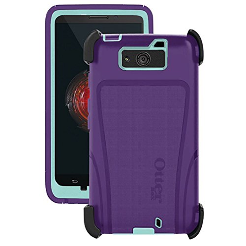 OTTERBOX Defender Series Case for Motorola Droid Ultra - Retail Packaging - Blue/Purple