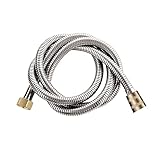 Manguera de ducha, manguera de acero inoxidable, manguera de ducha general, calentador de agua for baño, manguera de ducha de acero inoxidable(1.5M Shower hose)