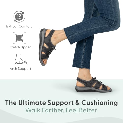 Orthofeet Women's Orthopedic Stretchable Maui Sandals2