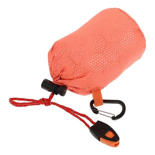 Bolsa de Supervivencia Impermeable Aislante Térmico de Emergencia con Cierre y Silbato para Camping y Senderismo miniatura 1