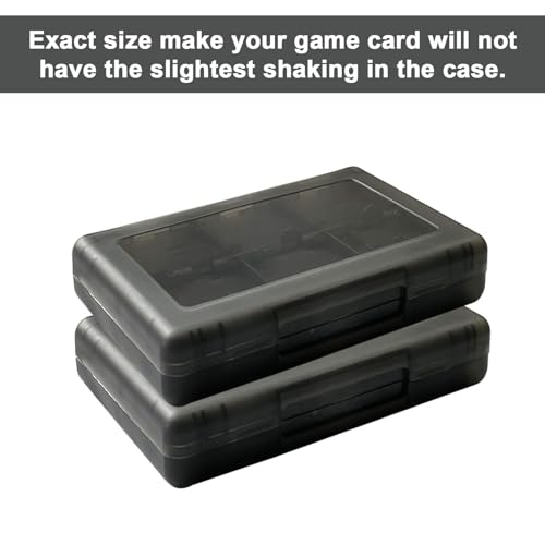 Image of Sanviatime 2Pcs Game Case Holder 28 in 1 Memory Card Case 3DS Cartridge Box Playing Card Box Storage Organizer for Nintendo 3DS Video Games