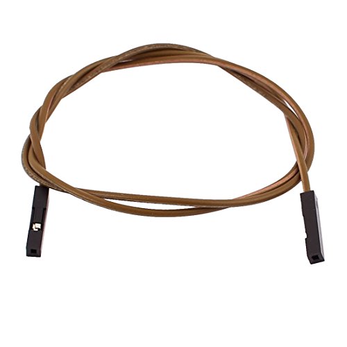 Aexit 30PCS 2.54mm Accesorios Audio y Video Cable Jumper miniatura 2
