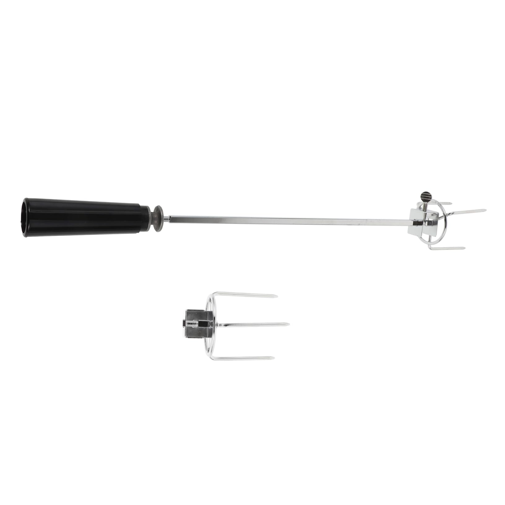 ibasenice 3 Sets Cooking Fish Meat Grilled Fork Multi-function Chicken Roast Fork Stainless Steel Bbq Utensil for Camping