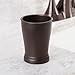 iDesign Kent Tumbler Cup for Bathroom Vanity Countertops - Bronze