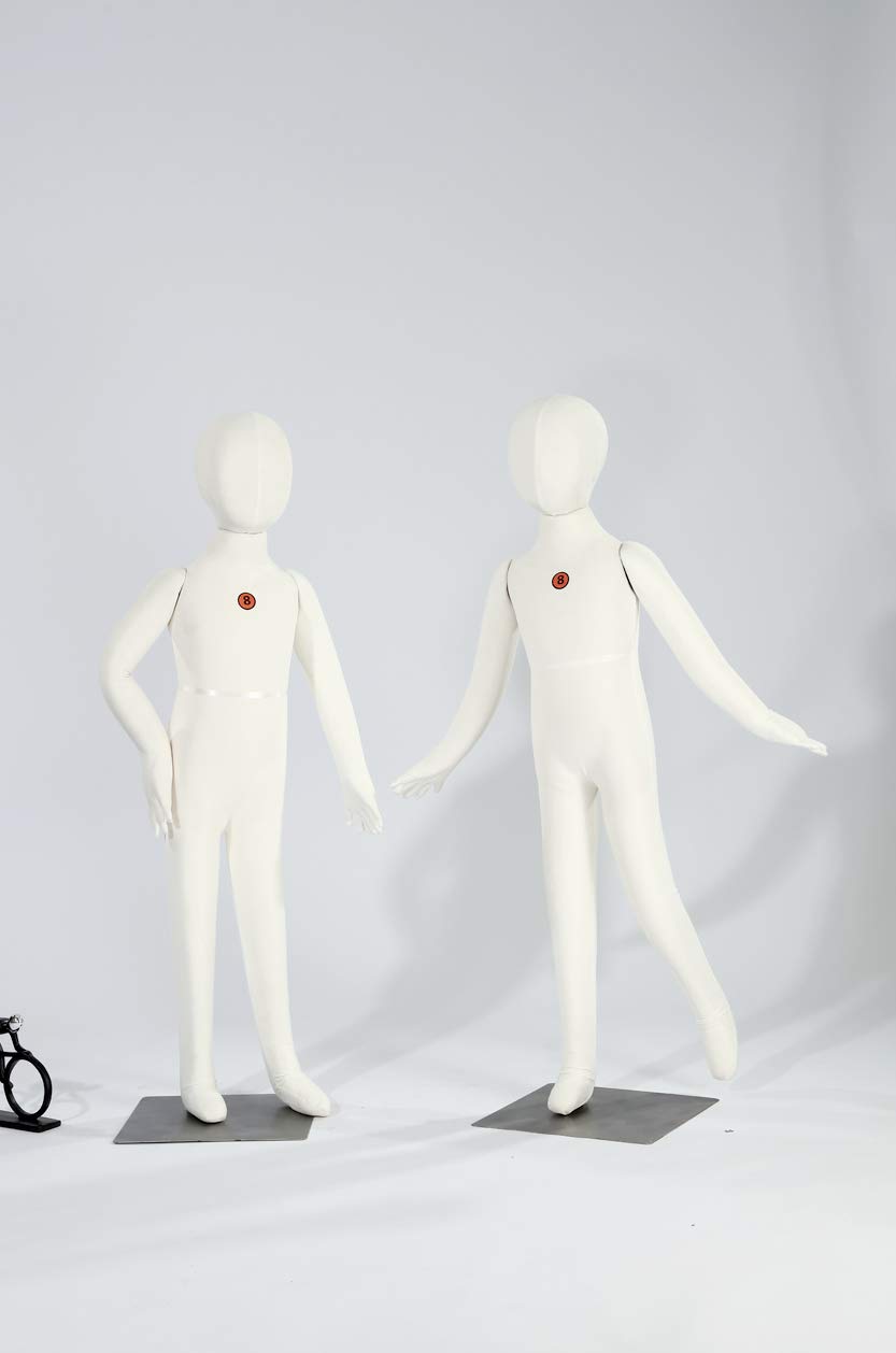 R4x2 2 X Kinderpuppen 95cm Flexible biegbare Körper Schaufensterpuppe Mannequin Kids Mannequin