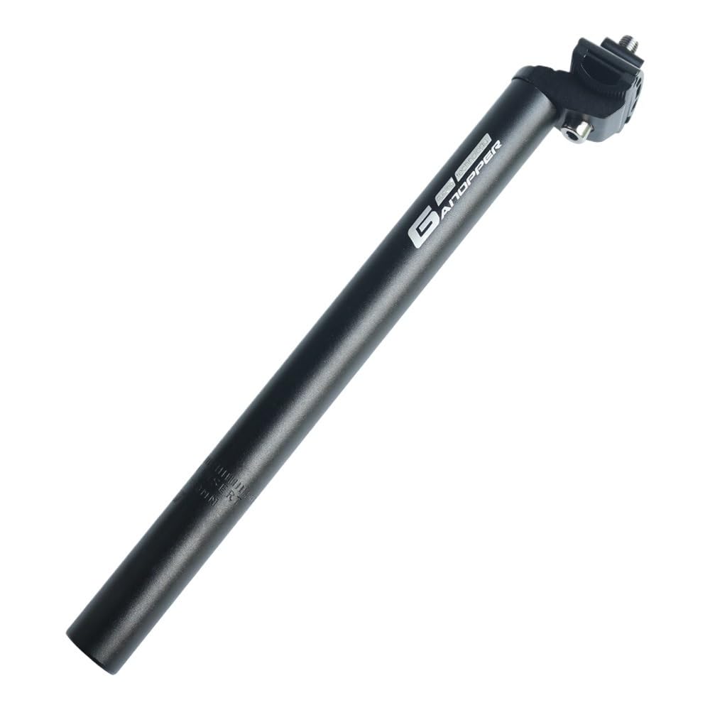 JIASHUNHE Bike Seat Post Bicycle Seatpost 25.4/27.2/28.6/30.4/30.9/31.6 * 350/450mm Fixed Gear MTB Mountain Road Bike Extension Seat Post Tube Part(25.4X350mm)