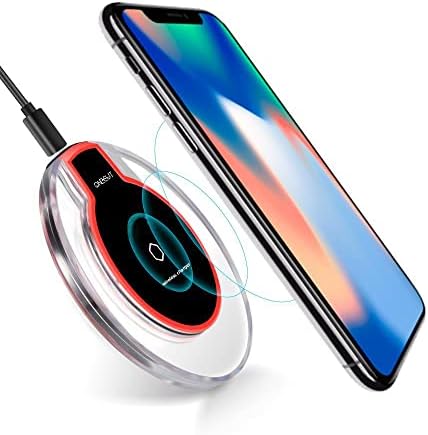 QI Wireless Charger, 7.5w Fast Wireless Charging Pad for Apple iPhone 14 Plus, 14 Pro Max, SE 2022, 13 Mini, 13 Pro Max, 12, 12 Mini, 12, 11 Pro Max, Xs, Xs Max, XR, X, 8, 8 Plus, AirPods Pro, 2, 3