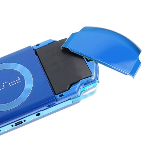 Image of OSTENT Battery Protector Cover Door Repair Parts Replacement for Sony PSP 2000 /3000 Color Blue