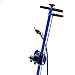 Stark USA 22 Ton Hydraulic Floor Jack Air-Operated Axle Bottle Jack with (4) Extension Saddle Set Built-in Wheels, Blue