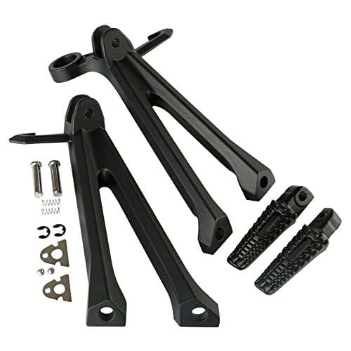 Repose-Pieds Passager Moto Akozon – En Fer Argenté, Pour Suzuki GSXR 600/750/1000 Et B-KING (2005-2014)