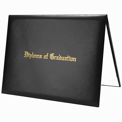 GraduationForYou Smooth Imprinted Diploma of Graduation Certificate Cover 8 1/2