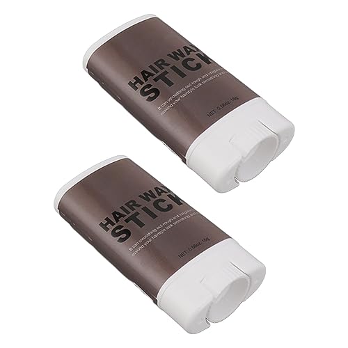 Cera Mais Suave de Borda, Portátil, 2 Peças de Cera de Estilo de Cabelo de Longa Duração, Evita a Ol