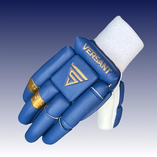 Image of VERSANT PRO DG Cricket Batting Gloves with PITTARD Palm (MI-GT Edition, Men Size, Right Handed)