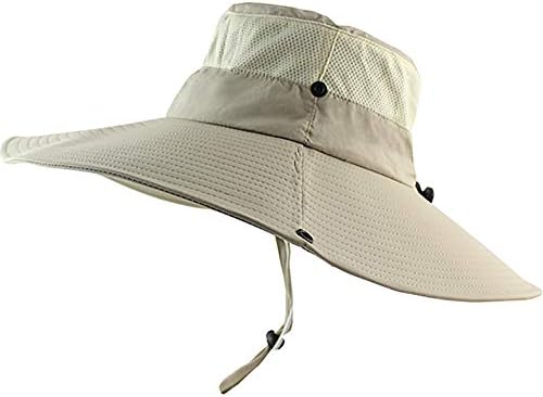 Super Wide Brim Sun Hat Men Women Fishing Bucket Hat Safari Cowboy Hat