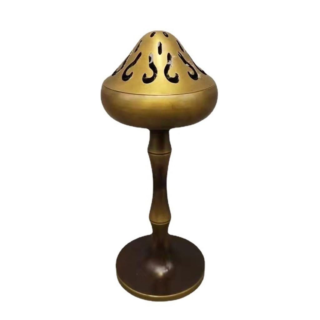 Incense Burner Creative Decorative Brass Incense Burner Antique Zen Tea Ceremony Sandalwood Ornaments Home Interior Waterfall Incense Burne
