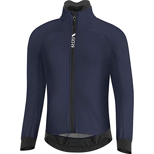 GORE WEAR Men's Thermo Cycling Jacket, C5, GORE-TEX INFINIUM, L, Orbit Blue