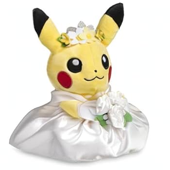 Pokémon Center: Pikachu Wedding Dress Pikachu (Female) Plush