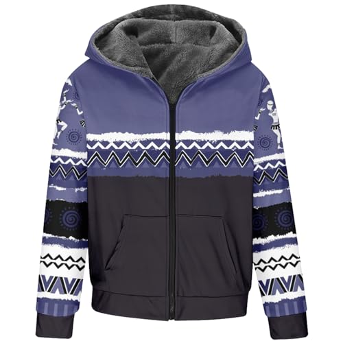 Sweatshirt à capuche entièrement zippé pour hommes veste d'hiver en polaire sherpa