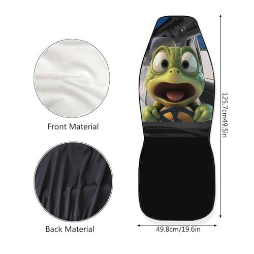 Housse de siege voiture tortue housse de coussin doux pour SUV - 5