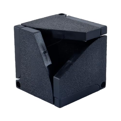 Orivin Scatola Ad Anello Con Energia Cinetica, Scatola Espositiva Per Gioielli Con Deformazione Meccanica Rotante, Proposta Creativa, Scatole Cubiche