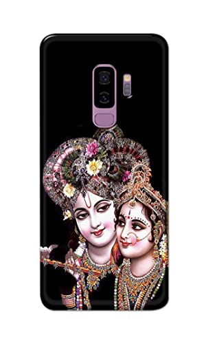 Image of Printed Hard Back Cover Case for Samsung Galaxy S9 Plus | Samsung S9+ Back Cover (Radha Krishna) -203