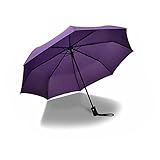 ☂Super robust und winddicht： Der winddichte Regenschirm wendet das feste 8 verstärkte Rippen-Skelett an und sorgt für sichereren und größeren Raum unter Baldachin. Zusammen mit dem Regenschirm, können Sie bessere Erfahrung bei harten Wetter oder Stürme bekommen