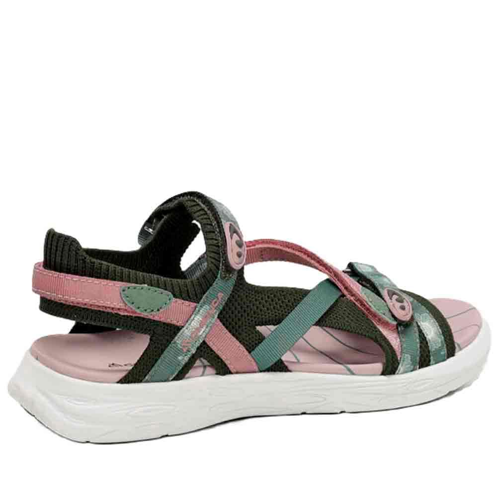 CHIRUCA Ayamonte 01 Sandalias Mujer Verde Rosa