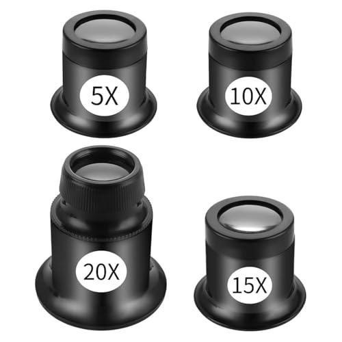 Loupe Bijoutier et Horloger – Kit de Réparation de Montre Portable – Outil de Montre avec Loupe de Bijoutier