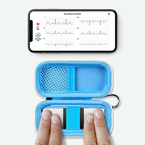 image for ALKOO Heart Monitor Case Compatible with AliveCor Kardia Mobile ECG/fo