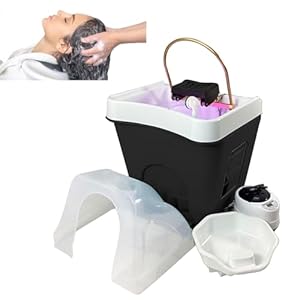 ShuFuDa Head spa Bed Accessories, Detachable Water Circulation, Constant Temperature Japanese Head spa, let Your Hair Enjoy The Comfort of spa