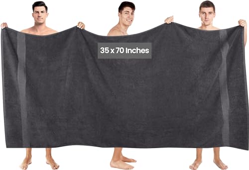 image for Utopia Towels - Luxurious Jumbo Bath Sheet 2 Piece - 600 GSM 100% Ring