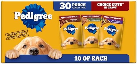 Pedigree Choice Cuts in Gravy Adult Soft Wet Dog Food Variety Pac...