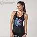 Women's Alice in Wonderland Magical People from Wonderland Racerback Tank Top - Black Heather - Small