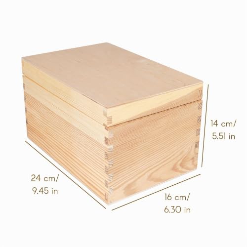 Boite rangement bois Creative Deco pour 3 compartiments de CD et DVD - 3