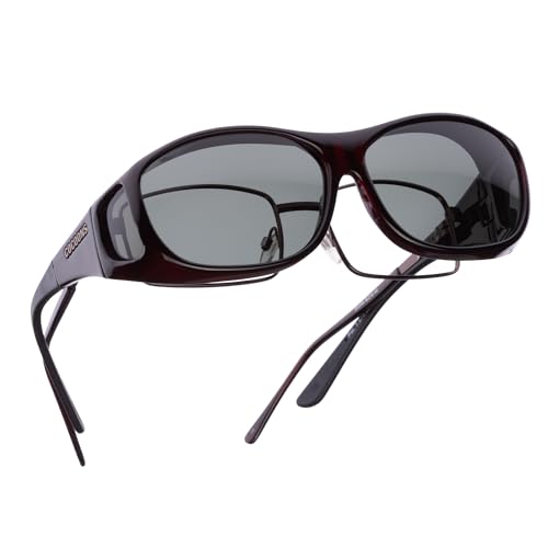 Cocoons Slim Line (M) Black Cherry Polarized Gray
