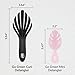 Wet Brush Go Green Curl Detangler Hair Brush, Black, Ultra-Soft IntelliFlex Detangling Bristles Glide Through Tangles with Ease, Great For Curls, No Split Ends & Pain-Free for Wet or Dry Hair